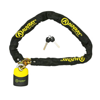 ANTIVOL A CHAINE AUVRAY K-BLOCK AVEC CADENAS