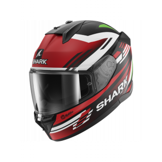 Shark D-SKWAL 3 FIRSTLAP Mat Black Red Green
