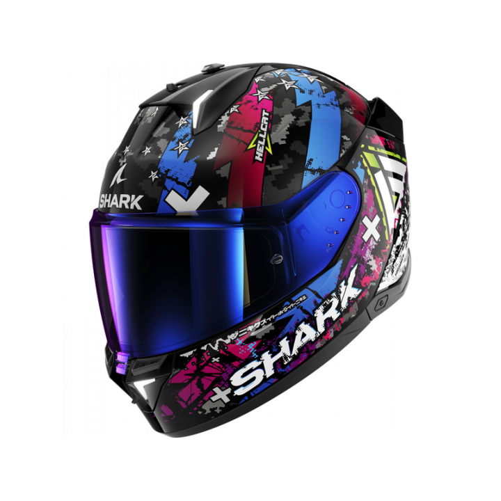 Shark SKWAL i3 HELLCAT Black Chrom Blue