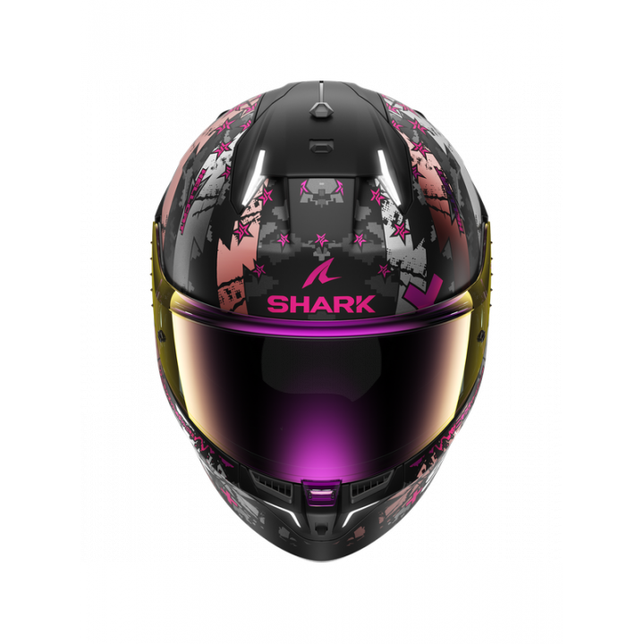 Shark SKWAL i3 HELLCAT Mat Black Chrom Purple