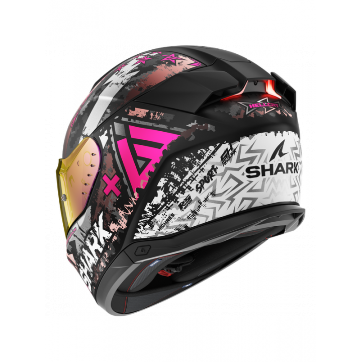 Shark SKWAL i3 HELLCAT Mat Black Chrom Purple