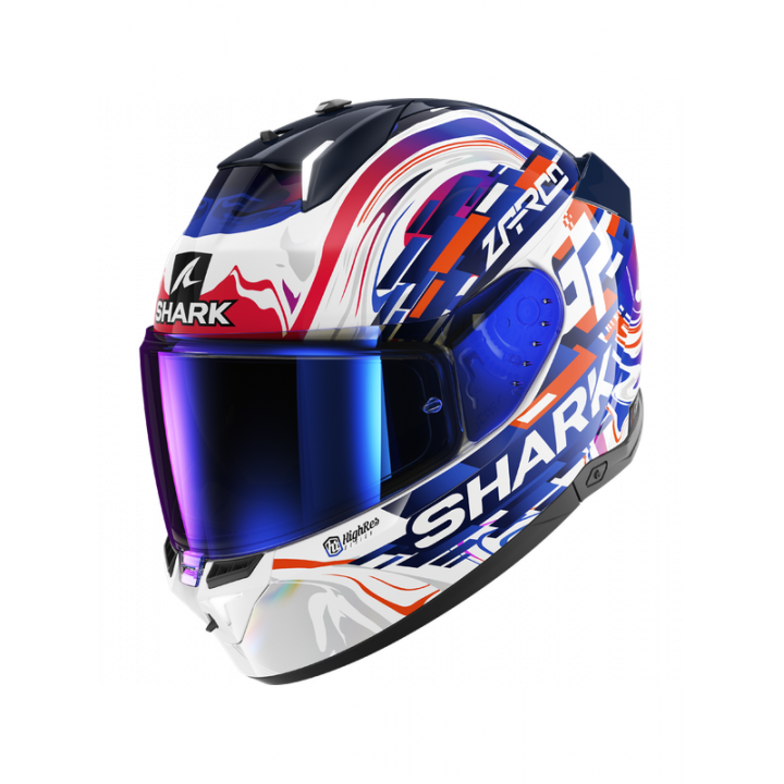 Shark SKWAL i3 REPLICA ZARCO GP DE FCE White Violet Blue